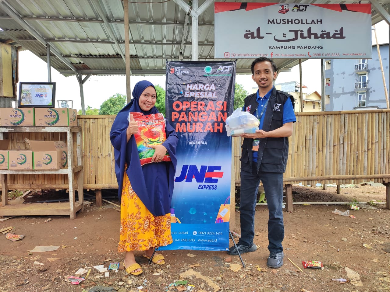Lewat Program OPM ACT,  JNE Bantu Warga Prasejahtera