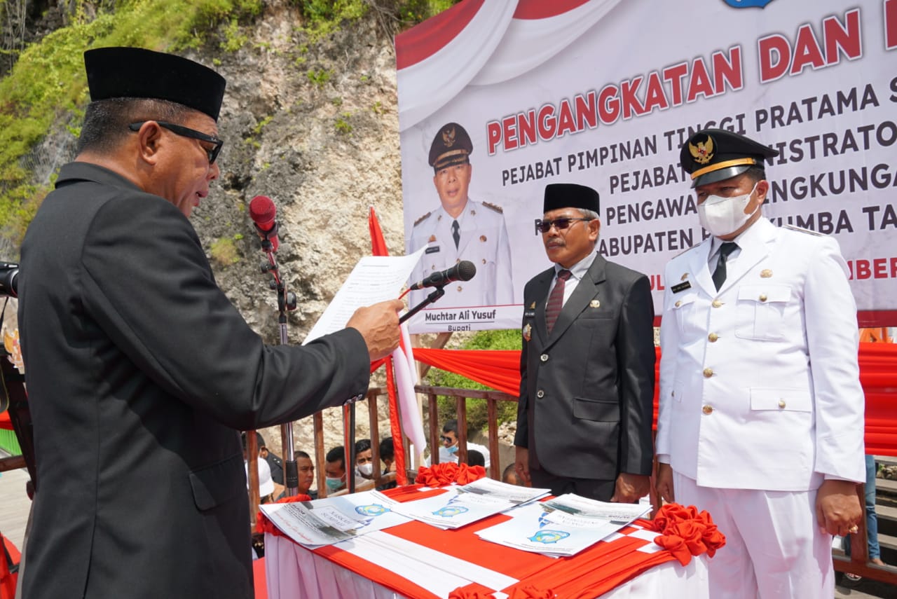 Ali Saleng Dilantik Jadi Sekkab di Titik Nol