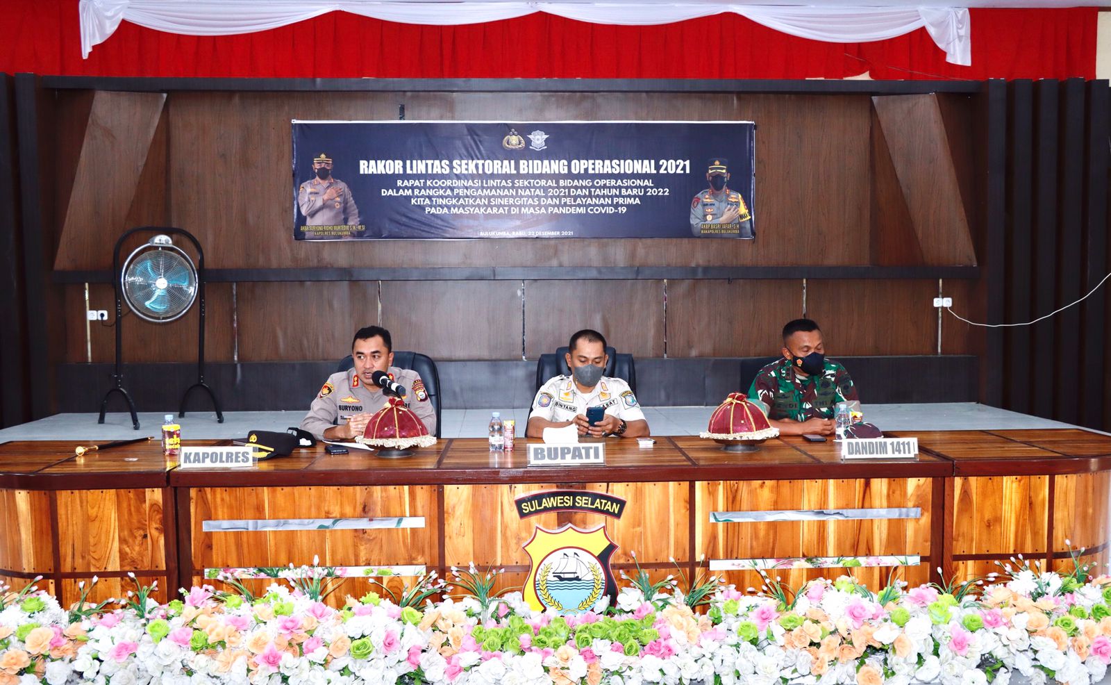 Kapolres Buka Rakor Lintas Sektoral
