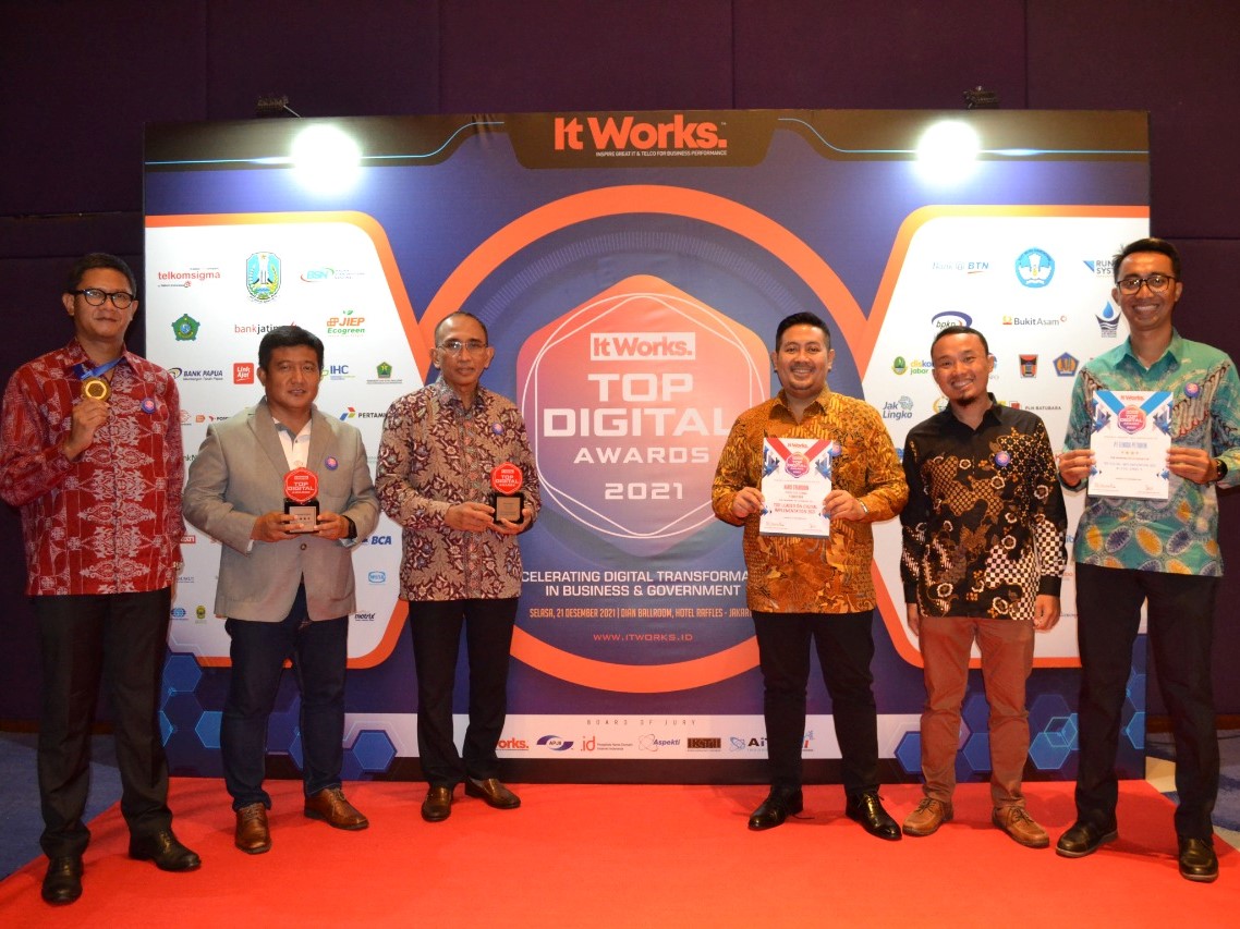 Elnusa Petrofin Raih Dua Penghargaan Bergengsi Bidang IT