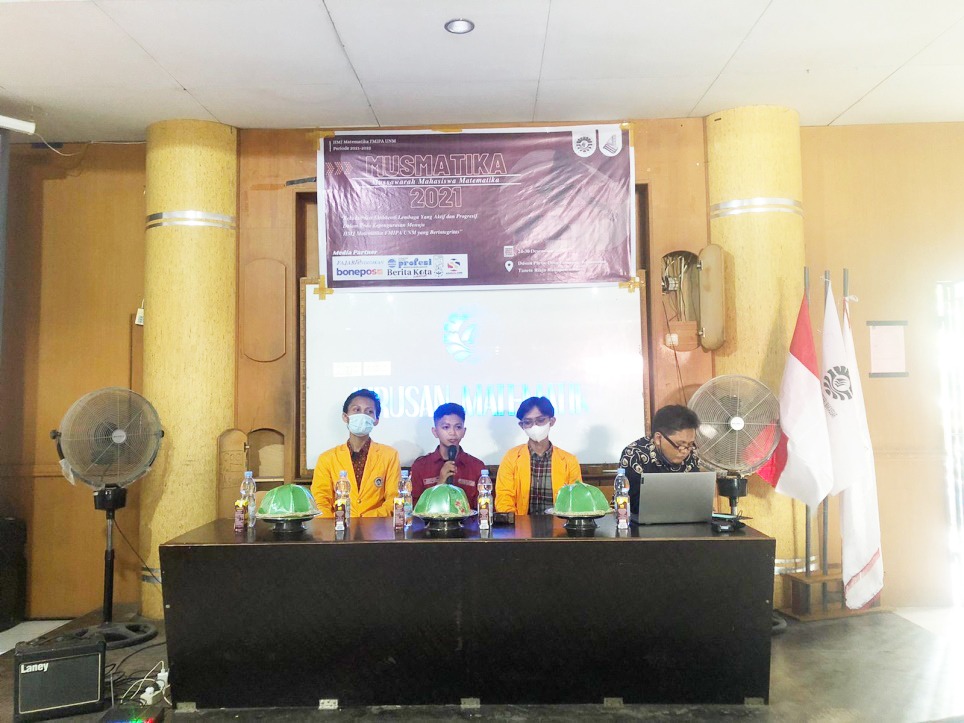 HMJ Matematika FMIPA UNM Gelar Musmatika 2021