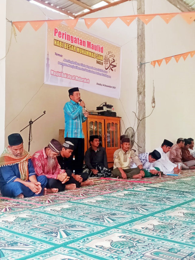 Kades Hadiri Perayaan Maulid Nabi Muhammad SAW