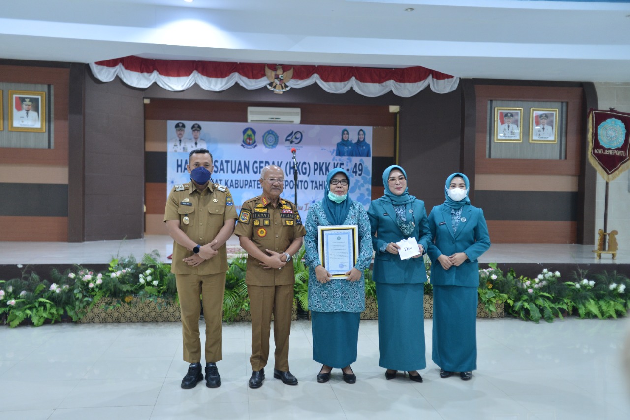 Bupati Jeneponto Apresiasi Kehadiran TP PKK