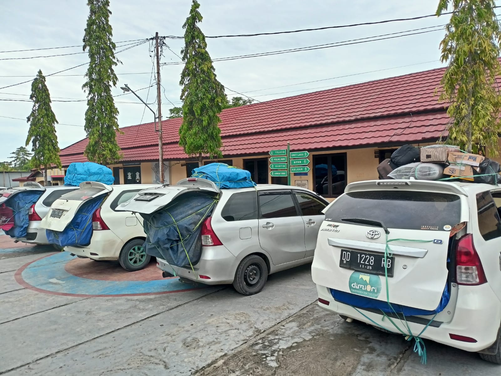 Empat Mobil Over Kapasitas Ditindak Satlantas