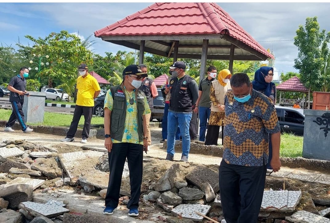 Wali Kota Pantau Infrastruktur Rusak