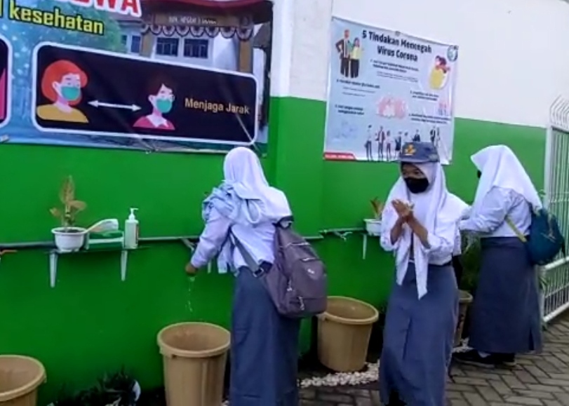 SMKN 1 dan SMAN 1 Gowa Perketat Prokes