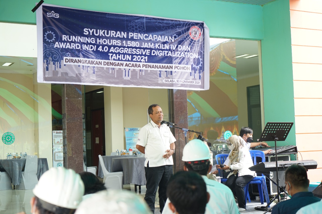 PT Semen Tonasa Capai Running Hours 1,580 Jam