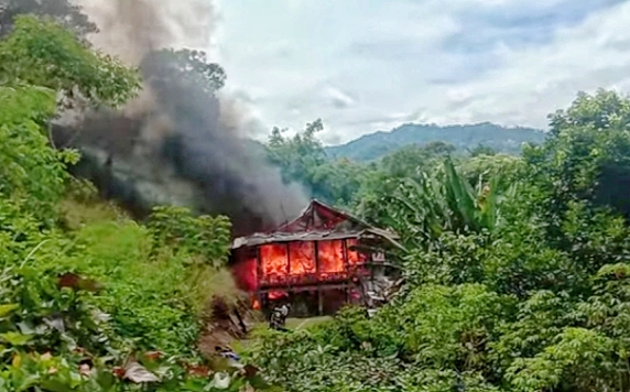 Rumah-Motor Terbakar Dihari Natal