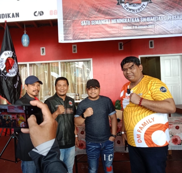 Darmawangsyah Ketua Dewan Pembina Gomax Community