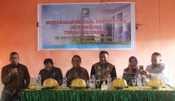 Empat Legislator Kawal Musrenbang di Kelurahan Caile