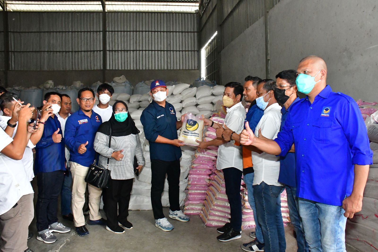 Dorong Modernisasi, RMS Tinjau Produksi Beras di Sidrap