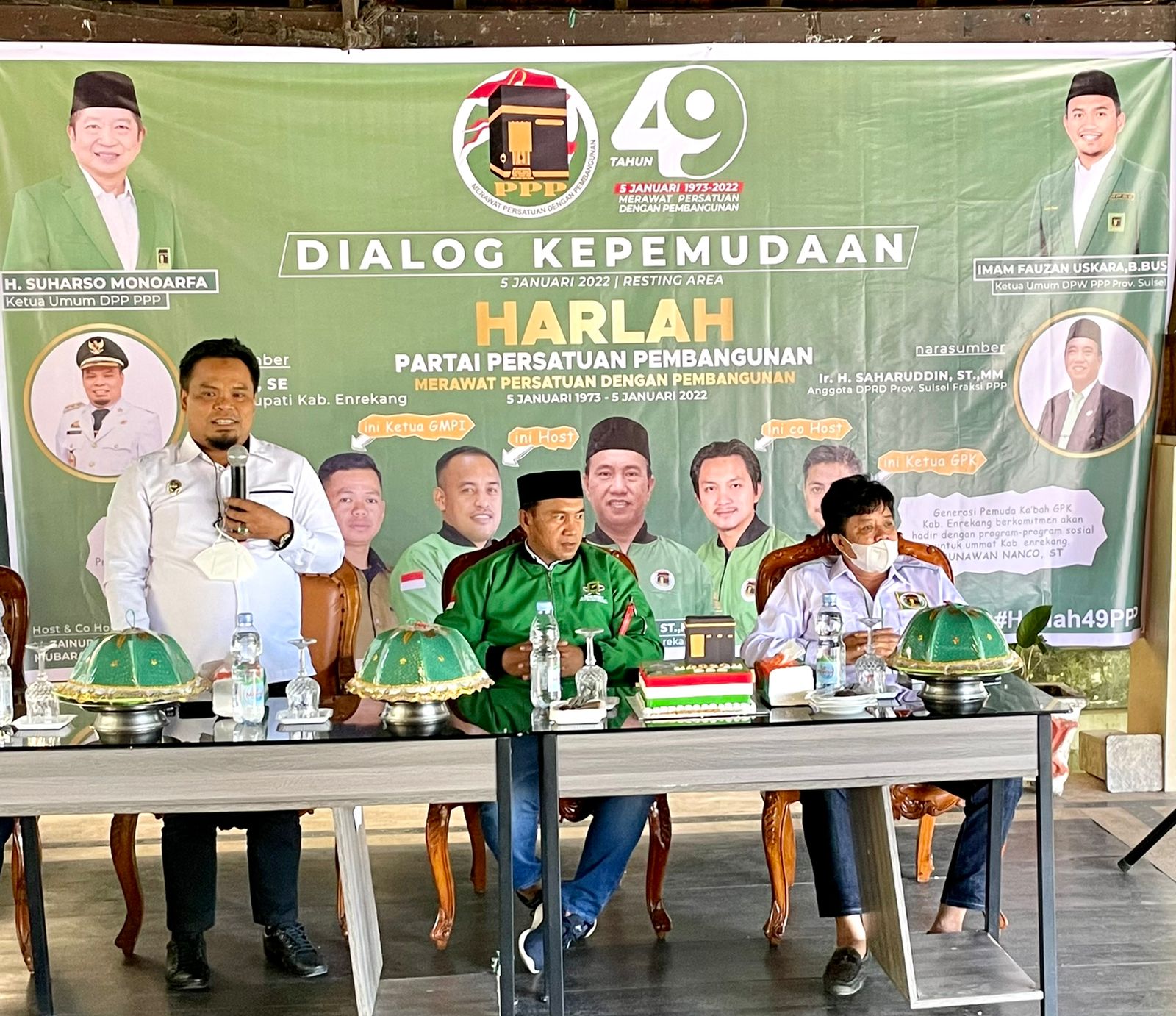 Asman Jadi Narasumber Dialog Kepemudaan Harlah PPP
