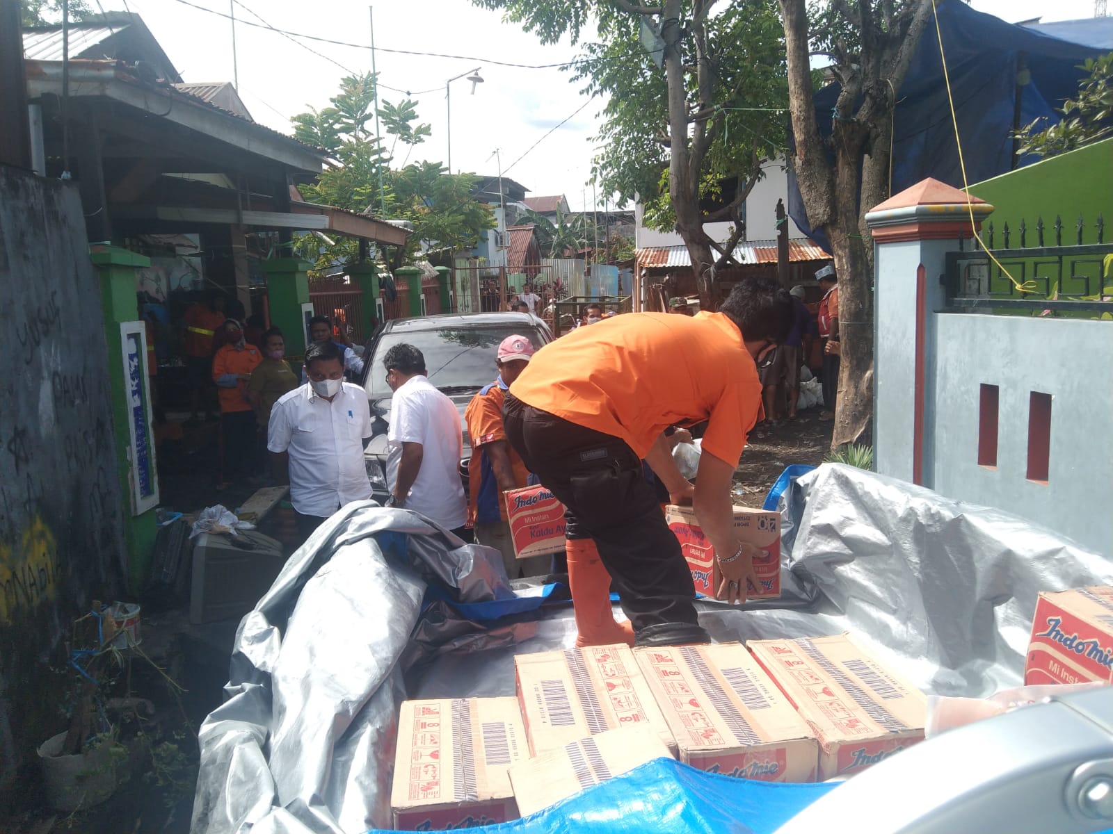 Pemprov Bantu Korban Kebakaran di  Muh Yamin