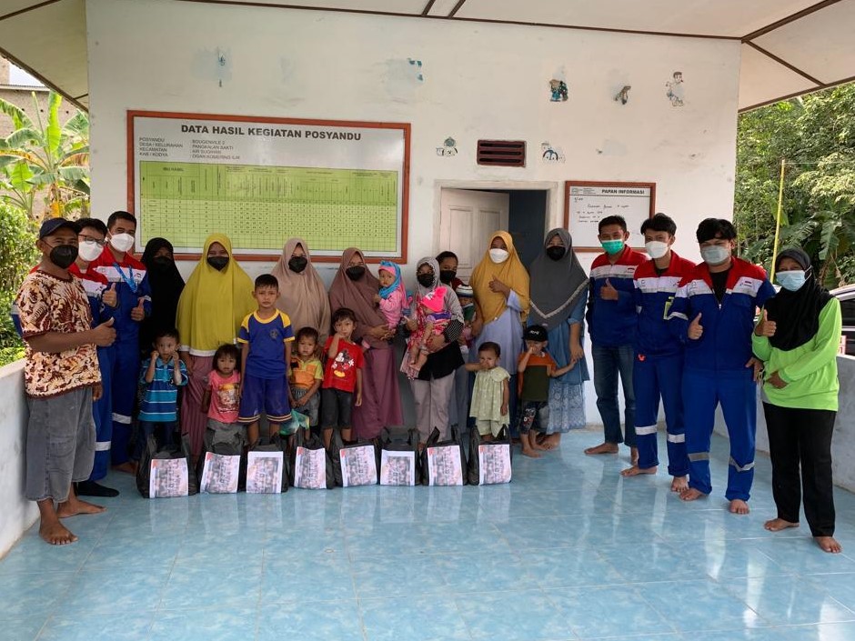 Elnusa Petrofin Bagikan Ribuan Paket Gizi untuk Balita