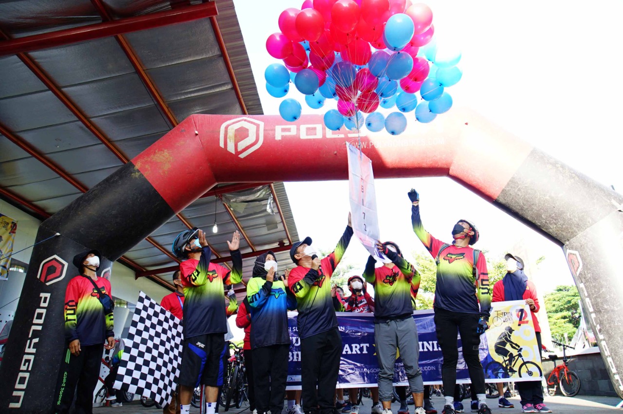 Kanwil Kemenkumham Lepas Peserta Fun Bike