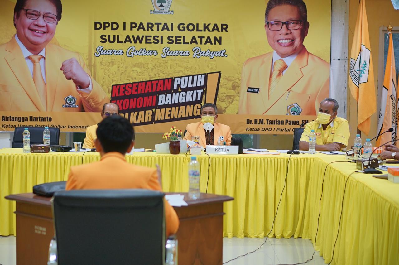 TP Tunjuk Herman Jadi Ketua Bappilu Golkar Sulsel