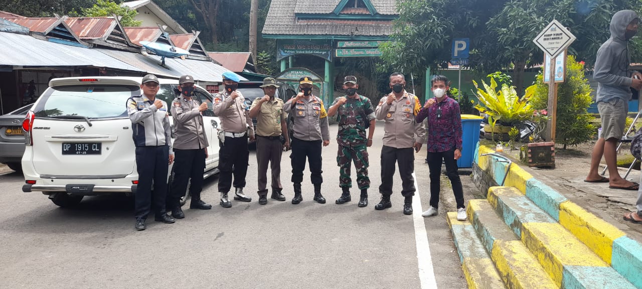 Polres  Pengamanan di Kawasan Wisata Alam Lejja