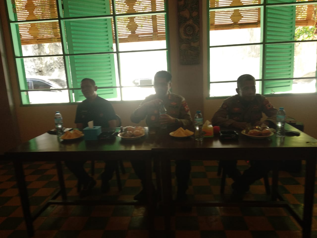 Kapolres Pelabuhan Makassar Gelar Coffee Morning