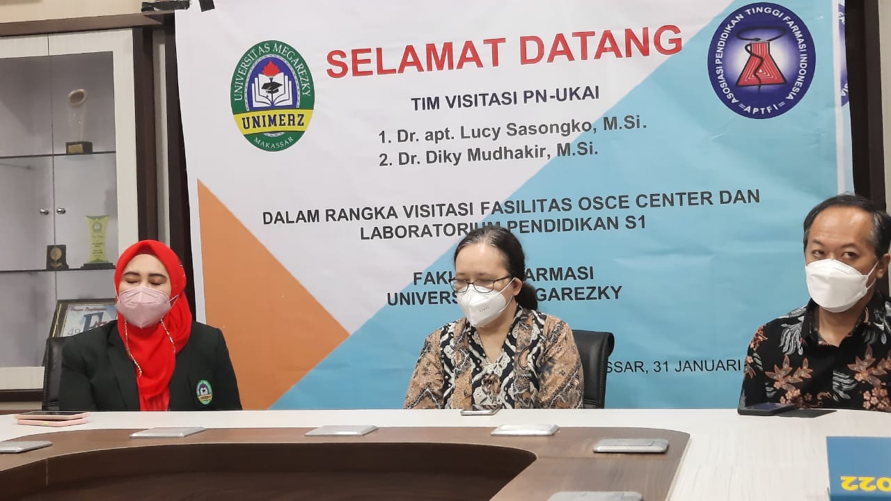 Fasilitas OSCE Prodi Apoteker  Unimerz Divisitasi Oleh  PN-UKAI