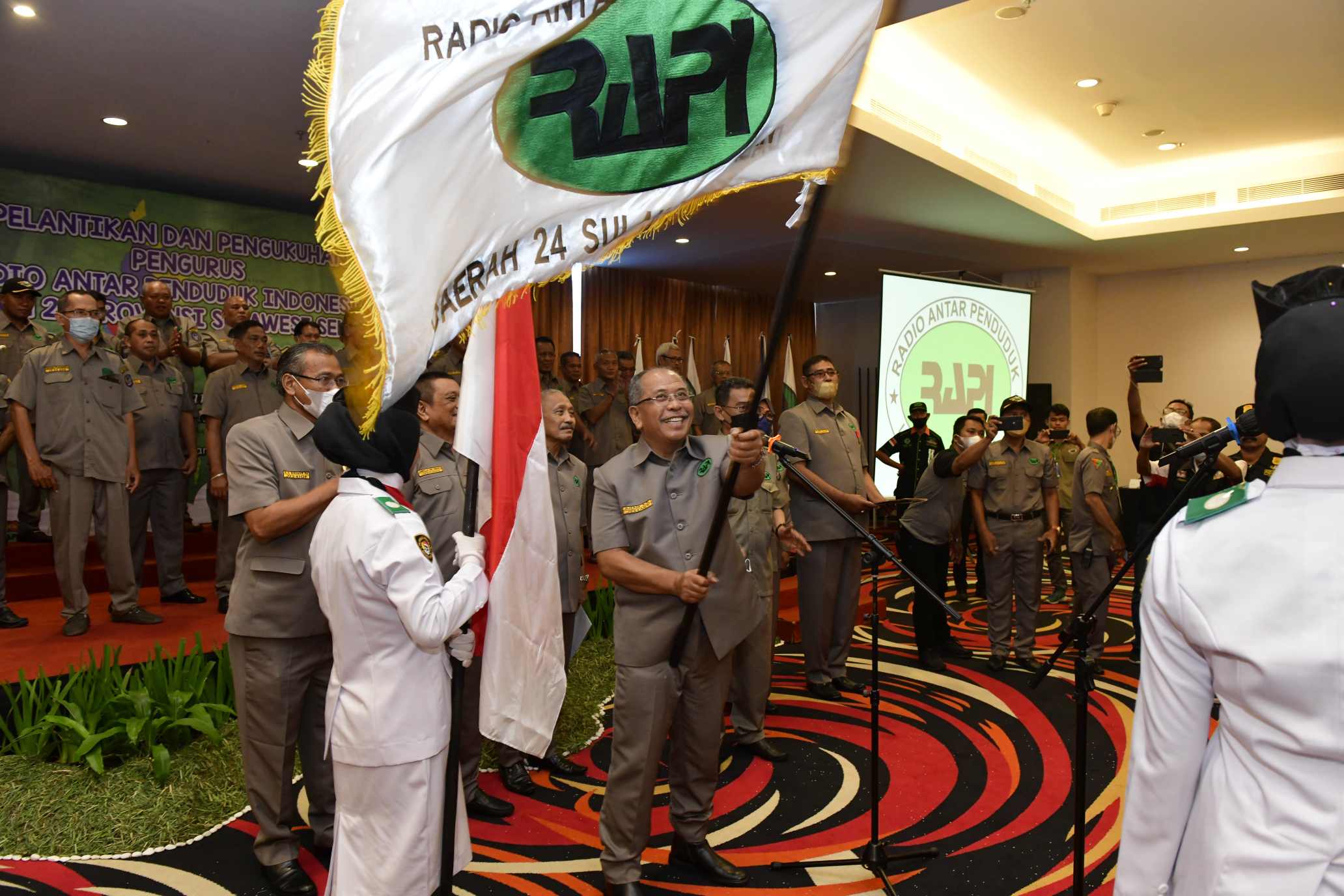 IAS Tancap Gas Usai Dilantik Pimpin RAPI Sulsel