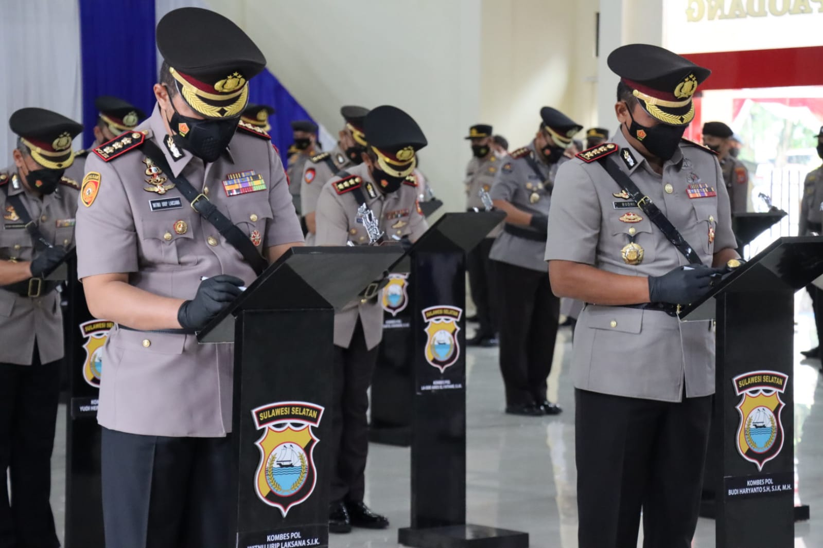 Kapolrestabes Makassar dan Kapolres Pelabuhan Makassar Berganti