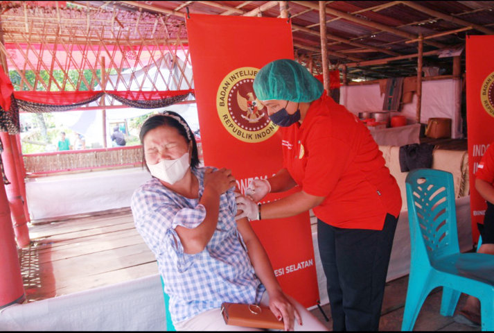 Vaksinasi Binda Dirangkai Rambu Solok