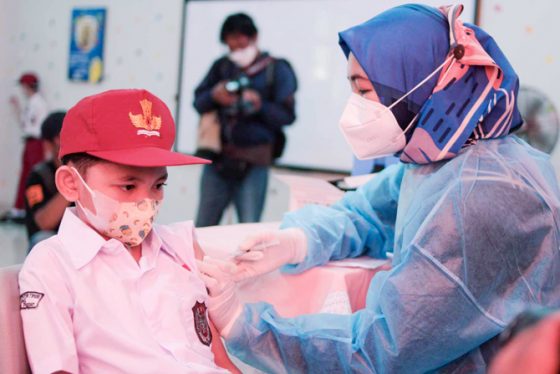 Sekkab: Tak Divaksin, Anak Dilarang Ikut BTM