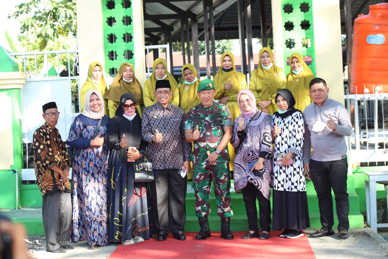 Pangdam-Bupati Resmikan Bangunan Pelindung