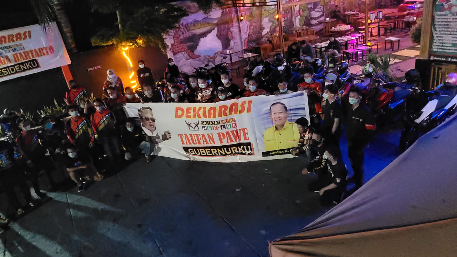 Sahabat Bikers Takalar Deklarasi Untuk TP Cagub