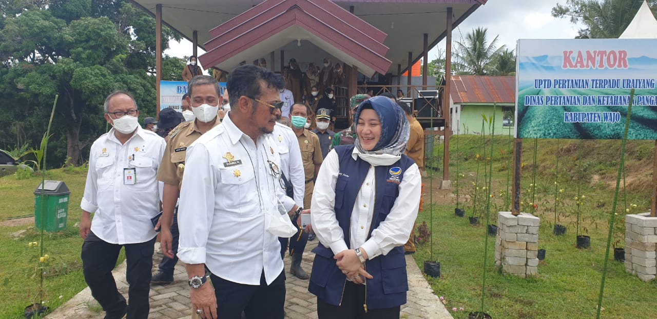 Desy Sampaikan Terima Kasih Buat Mentan SYL