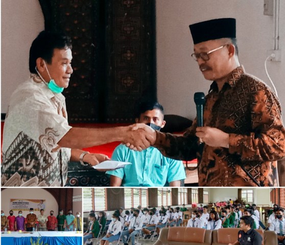 JRM Serahkan Bantuan Bibit Pertanian di SMK Pala-Pala