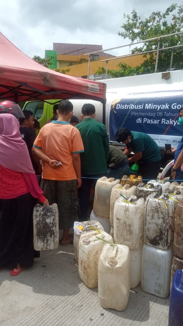 Tiga Ton Minyak Goreng Curah Dipasok ke Gowa