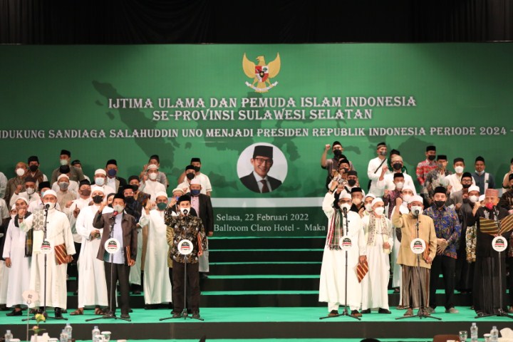 Didukung Jadi Capres, Sandiaga: Saya Sangat Memuliakan Ulama