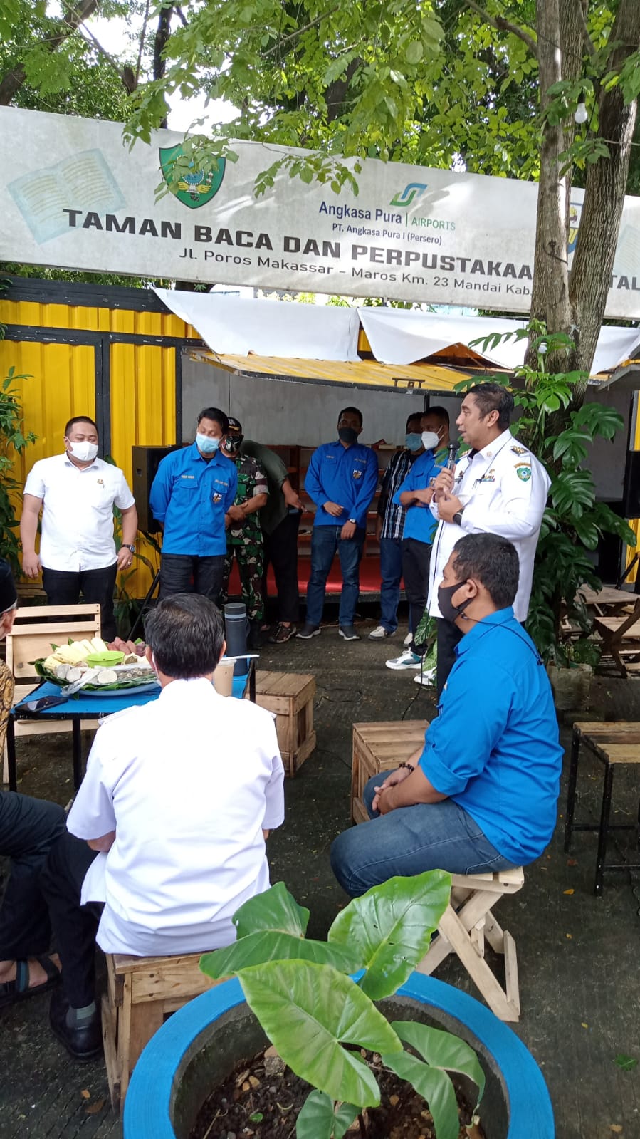 Bupati Maros Apresiasi Kolaborasi KNPI dan Angkasa Pura