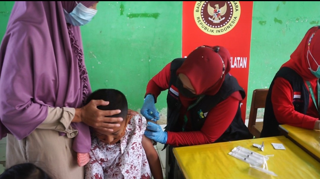 BINDa Sulsel Vaksinasi  Hingga Pelosok Enrekang