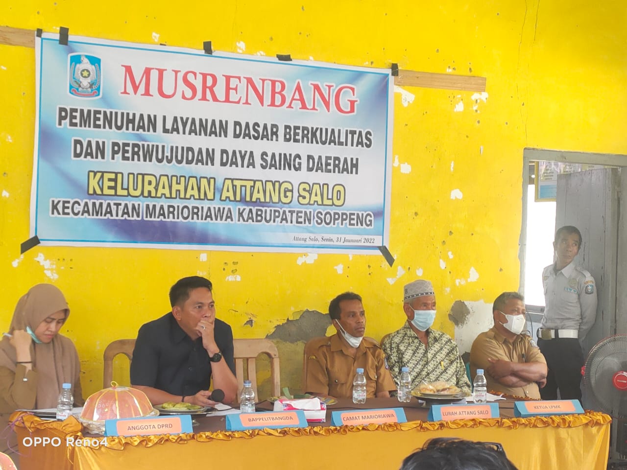 Anggota DPRD Soppeng Sesalkan Ketidakhadiran Kepala OPD Saat Musrenbang