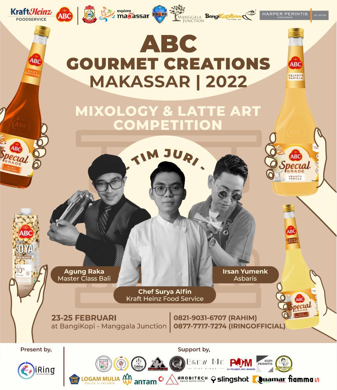 iRing Development Corporation Central Gelar Event Bertajuk “ABC Gourmet Creations Makassar 2022”