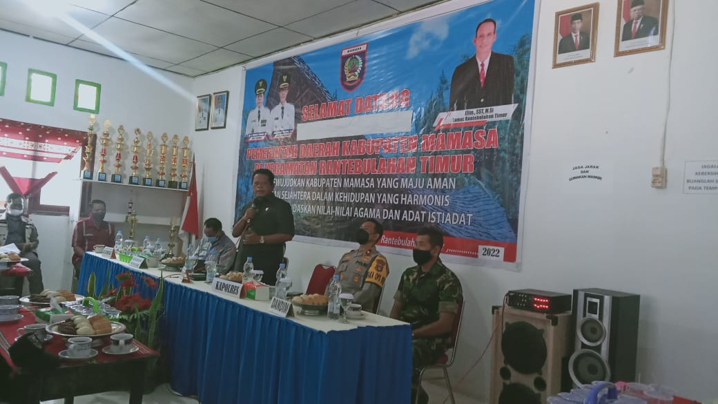 Bupati Mamasa, Kunjungan Kerja ke Kecamatan Rantim