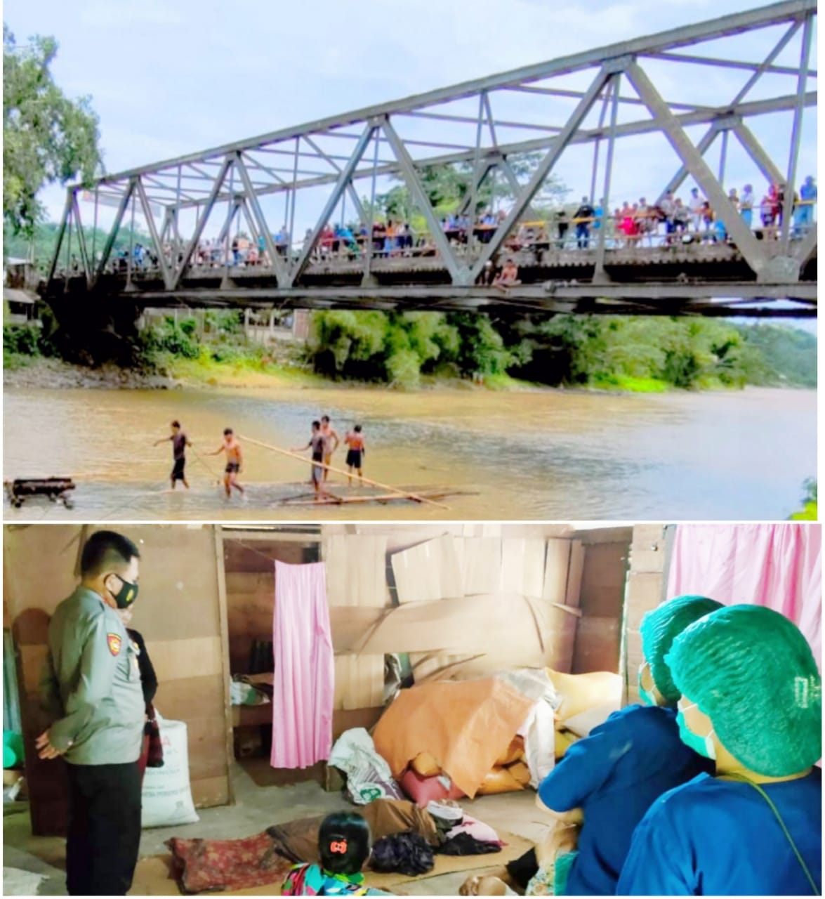 Diduga Depresi Warga Tapparan Nekat Lompat ke Sungai