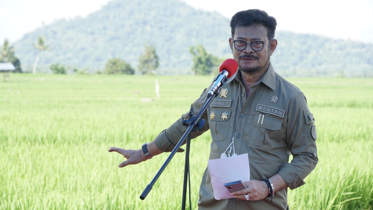 Kunker ke Bulukumba, Mentan SYL Punya Harapan Besar ke Utta-Edy Manaf