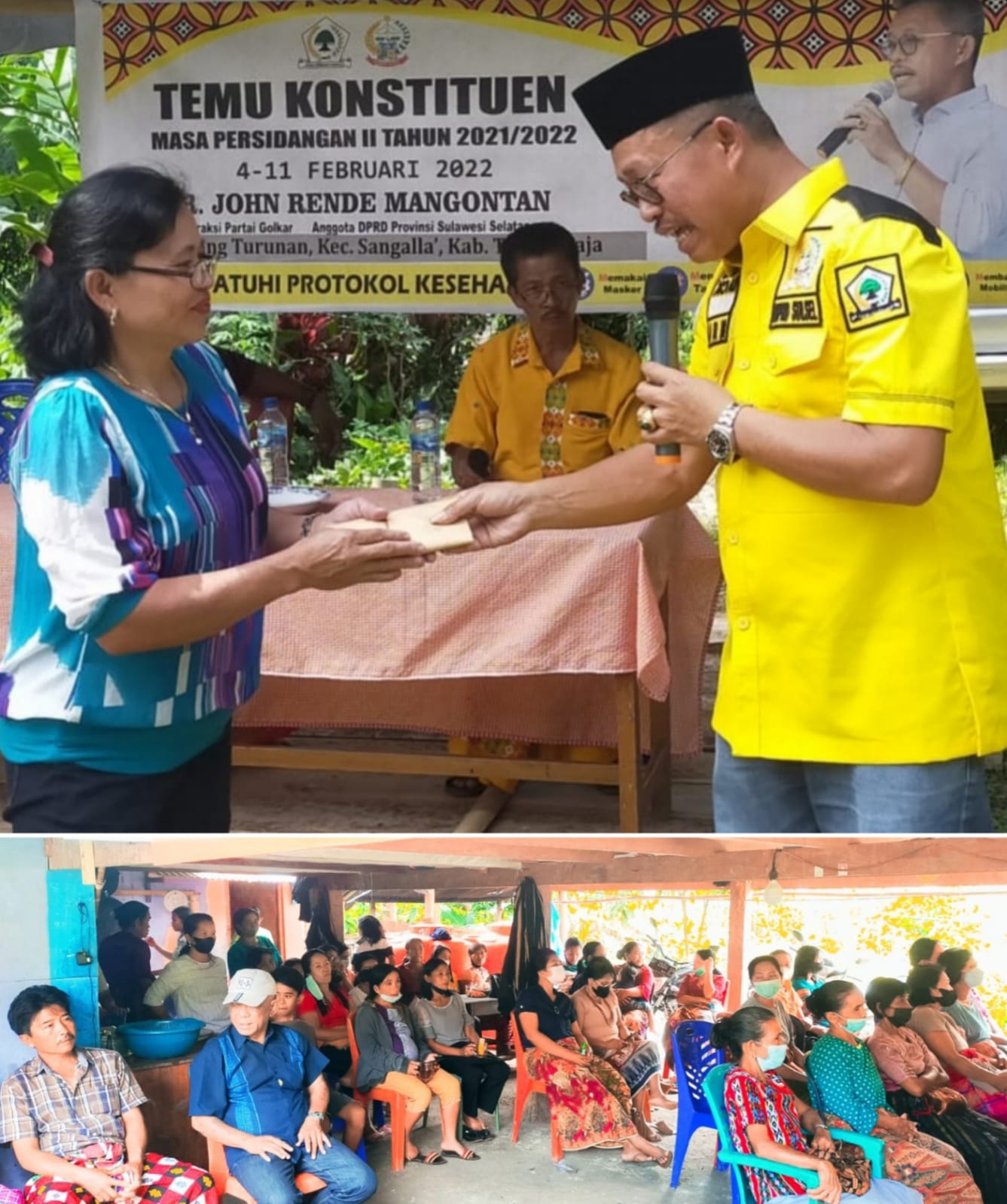 JRM Serap Aspirasi di Lembang  Turunan