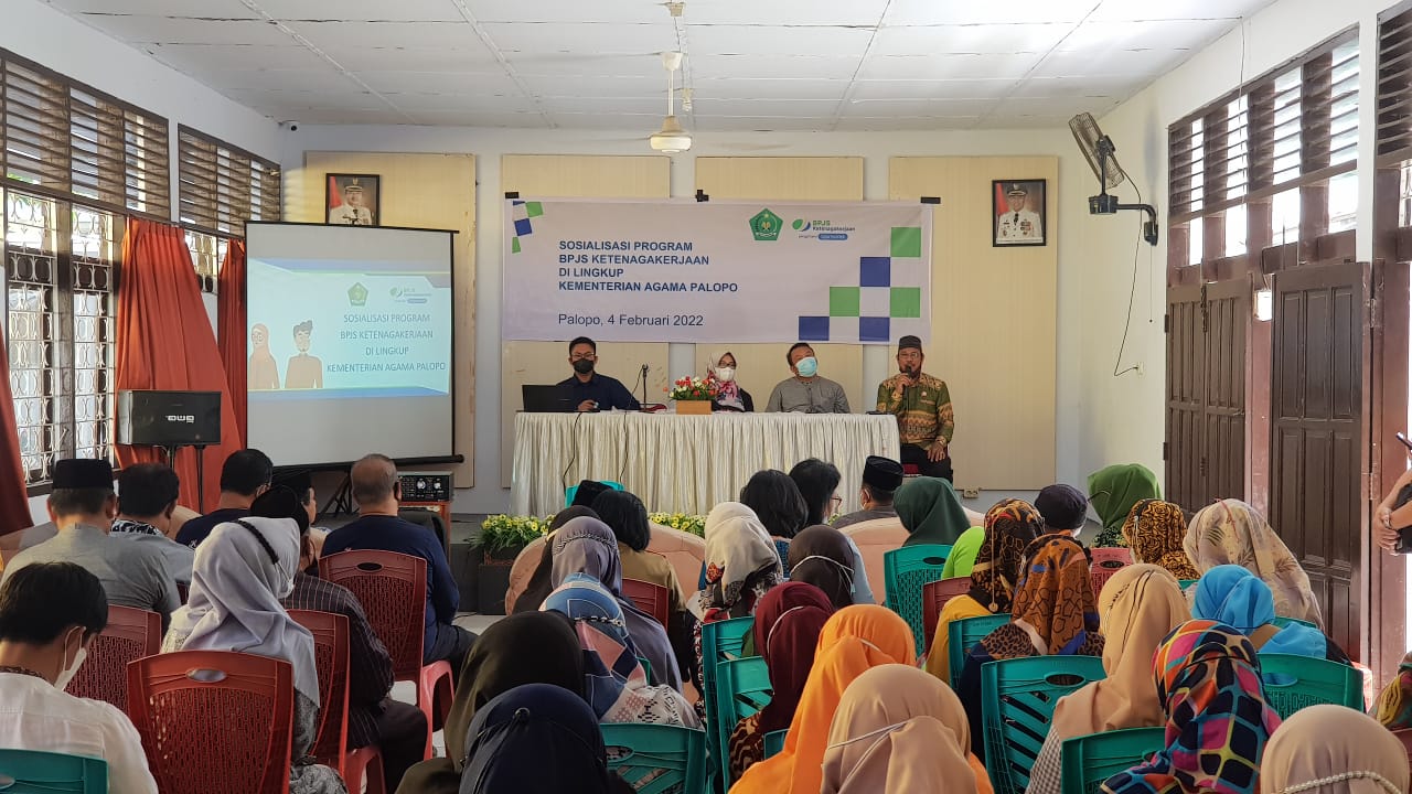 BPJS Ketenagakerjaan Sosialisasikan Manfaat Program Kepada Non-ASN Lingkup Kemenag Palopo