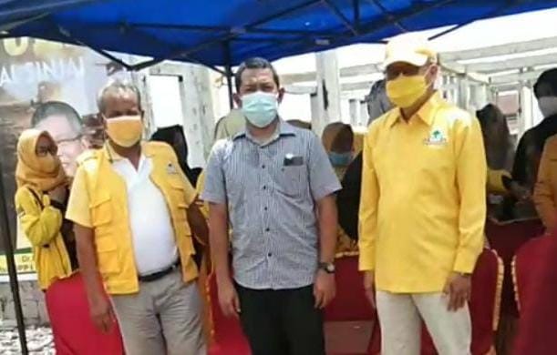 Hadir di Acara Politik Partai Golkar, Kepala Bank Sulselbar Cabang Sinjai Dikritik