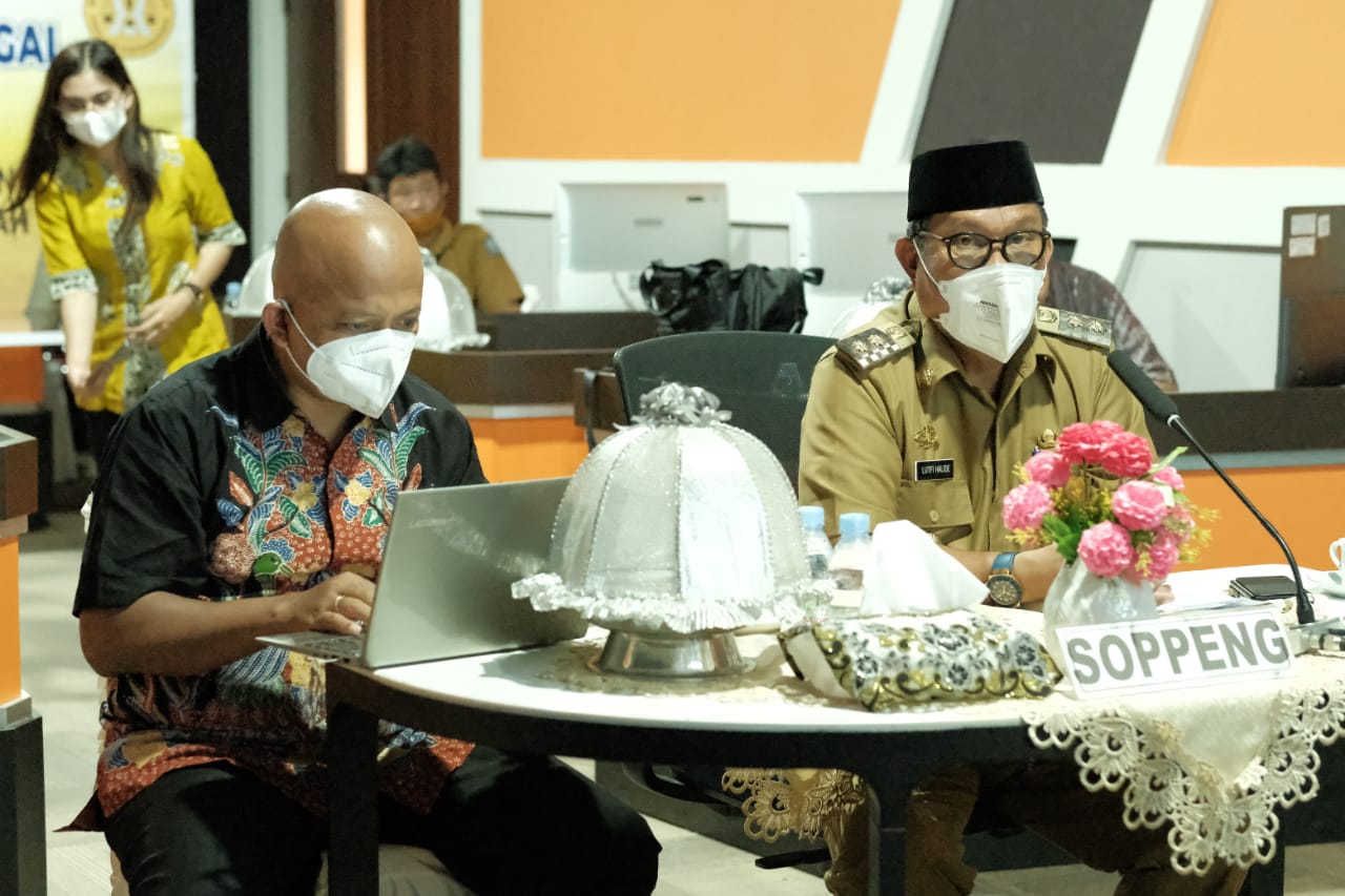 Wabup Rapat Penilaian Pembentukan Unit Metrologi Legal Soppeng