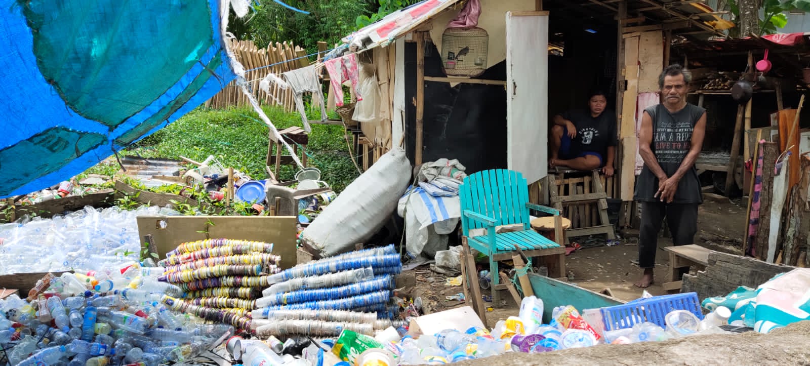 Satu Keluarga Menempati Rumah tak Laik Huni di Sinjai