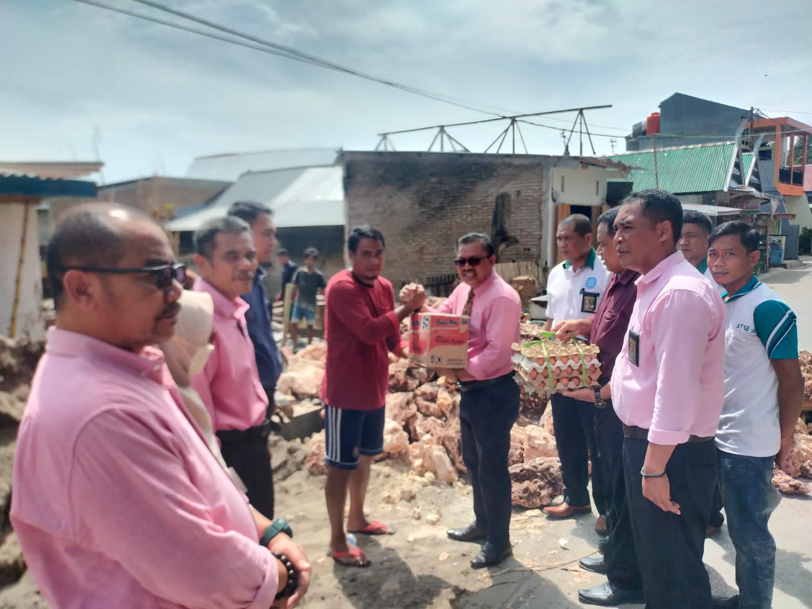 Kunjungi Korban Kebakaran, KSP Serahkan Sejumlah Bantuan
