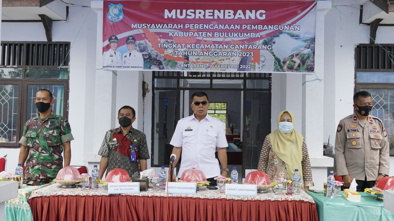 Hadiri Musrenbang Gantarang, Andi Utta: Tanpa Investor Daerah Sulit Maju