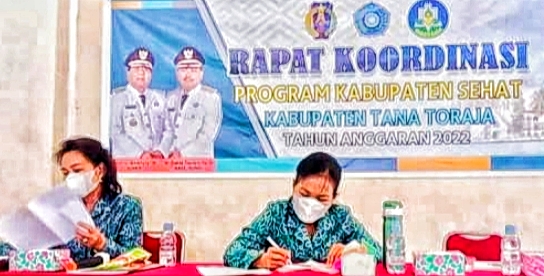 TP PKK Tana Toraja Rakor OPD Bahas Kabupaten Sehat dan UMKM