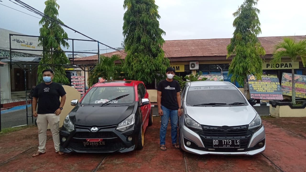 Polres Sinjai Respon Cepat Amankan Pelaku Balap Liar
