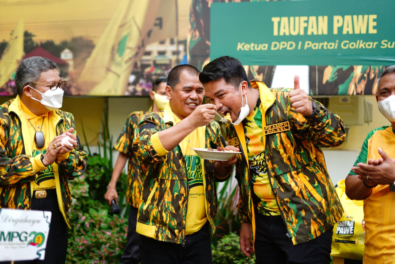 Rayakan HUT ke 20, Taufan Pawe: AMPG Sulsel Bisa Diandalkan!